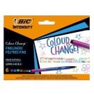 Комплект 6 тънкописци, Bic Intensity Color Change