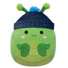 Плюшена играчка, Squishmallows, Щурчето Trenton със синя шапка, 19 см