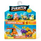 Комплект 4 фигурки, Piratix, Golden Treasure, Captain Bones