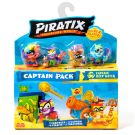 Комплект 4 фигурки, Piratix, Golden Treasure, Captain Deep Water