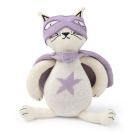 Плюшена играчка от органичен памук Picca Loulou, Супер котка Кати, 25 см
