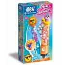 Креативен комплект, Clementoni Idea, Маркер с декорации, Crazy Summer