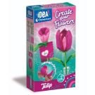 Комплект за създаване на 2 цветя, Clementoni Idea, Лалета
