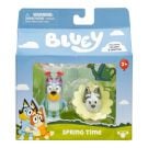 Комплект за игра с 2 фигурки, Bluey, Spring Time, Bluey и Muffin