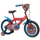 Велосипед с помощни колела, Huffy, Marvel Spiderman, 16 инча, Червено