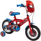 Велосипед с помощни колела, Huffy, Marvel Spiderman, 12 инча, Червено