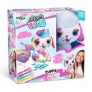 Плюшена играчка за оцветяване, Airbrush Plush, Puppy