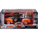 Комплект кола и мотоциклет, Maisto, H-D Custom, 1948 Ford F1 Pick Up и 1958 FLH Duo Glide, 1:24
