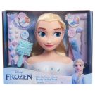 Манекен за прически с аксесоари, Styling Head, Елза Frozen, 18 части