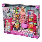 Комплект за игра, Кукла Steffi Love, В супермаркета
