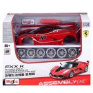Комплект за сглобяване на метална количка, Maisto, LaFerrari FXX, Assembly Line, 35 части, 1:24