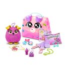 Плюшена играчка изненада в чантичка, Glam Budies, Puppy Pups