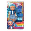 Кукла Rainbow High, Littles Sapphire Bradshaw, Blue, 531197EUC
