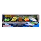 Комплект 5 метални колички Dacia 1300 и Dacia Duster, Majorette, 7 см