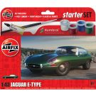 Строителен комплект, Airfix Starter Set, Jaguar E-Type, 23 части