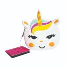Малък силиконов портфейл, Jelly Purse, Еднорог