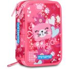 Ученически несесер с 3 отделения и принадлежности, Mitama, Triplo, CuddlyKitten