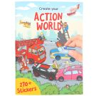 Книжка със стикери, Depesche, Action World