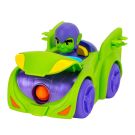 Количка с устройство за изстрелване на стрелички и фигурка, Spidey and His Amazing Friends, Green Goblin