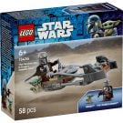 LEGO® Star Wars - Мотоциклетът на мандалореца и Грогу (75436)