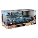 Метална количка, Motormax, Weathered Treasures, 1955 GMC Blue Chip Pickup, 1:24