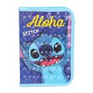 Моливник с 1 цип и 2 удължения, Disney Stitch, Aloha, Син