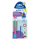 Писалка Griffix за левичари, Herlitz, Lovely Pink