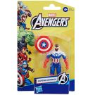 Фигурка с аксесоар, Marvel Avengers, Captain America, 10 см
