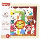 Мини дървен пъзел, Fisher Price, Джунгла, HXV18