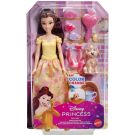Кукла Disney Princess, Colour Changing, Bella Bathe & Brush Dog, JFC42