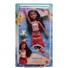 Кукла Disney Vaiana 2, Swimming Tautai, Color Change, JFF09