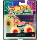 Количка Hot Wheels, Monster Truck, Glow In The Dark, Scorpedo, JFX24
