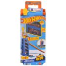 Комплект за игра с 2 колички, Hot Wheels, Mini Garage Speed&Go Garage, JMJ53