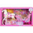 Комплект за игра, Barbie in The Nutcracker Land Of Sweets Horse & Sled, JNH63