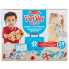 Комплект за игра, Melissa & Doug, При ветеринаря, 24 части, 6074883
