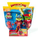 Комплект 2 фигурки, Superthings, Kazoom Power Mission Kids, Kid Fury и Sick Trick
