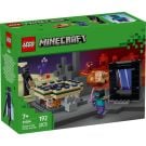 LEGO® Minecraft - Пътешествие през портала към Ада и Края (21584)