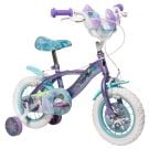Велосипед с помощни колела, Huffy, Disney Frozen, 12 инча, Лилаво