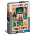 Пъзел Clementoni, Style in the City Barcelona, 1000 части