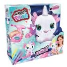 Плюшена играчка за оцветяване, Airbrush Plush, Light Up, Аксолотъл
