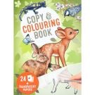 Книжка за оцветяване и копиране Depesche, Wildlife