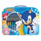 Комплект за рисуване в чантичка, Art Case, Sonic The Hedgehog