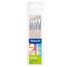Комплект 5 четки с широк връх, Pelikan Starter, Серия 613F