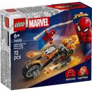 LEGO® Super Heroes - Спайдърмен срещу Призрачен ездач с мотоциклет (76335)
