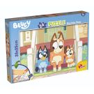 Пъзел 2 в 1 Lisciani Bluey, Mr Monkey Jocks, M-Plus, 24 части