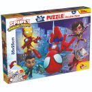 Пъзел 2 в 1 Lisciani Marvel Spidey и неговите невероятни приятели, M-Plus, 48 части