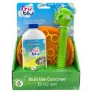 Комплект устройство за сапунени балончета и разтвор, Fru Blu, Dino Bubble Catcher, 400 мл