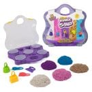 Комплект за игра с пясък и аксесоари, Kinetic Sand, Sensory Case, 6069784