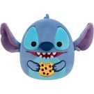 Плюшена играчка, Squishmallows, Disney Stitch с бисквитка, 25 см