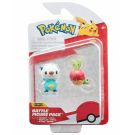 Комплект подвижни фигурки Pokemon S2, Oshawott и Applin